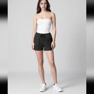 New !Thread & Supply Recreation Black Shorts Drawstring Summer  Size XL Petite